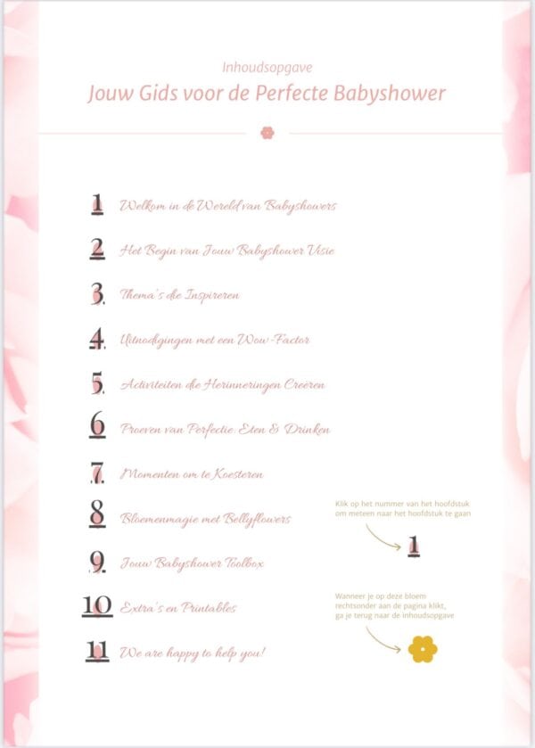 De Babyshower Gids preview