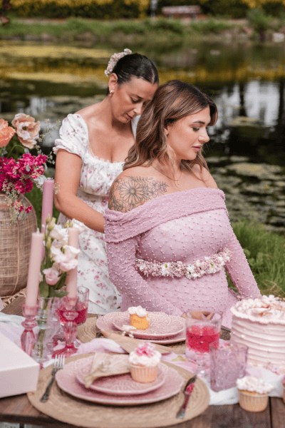 ✨ Stralen op haar babyshower (Anouk)