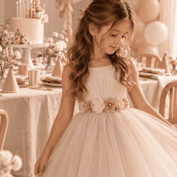 The Birthday Fairy Mini Bloom – bloemenband voor meisjes bij kinderfeestjes